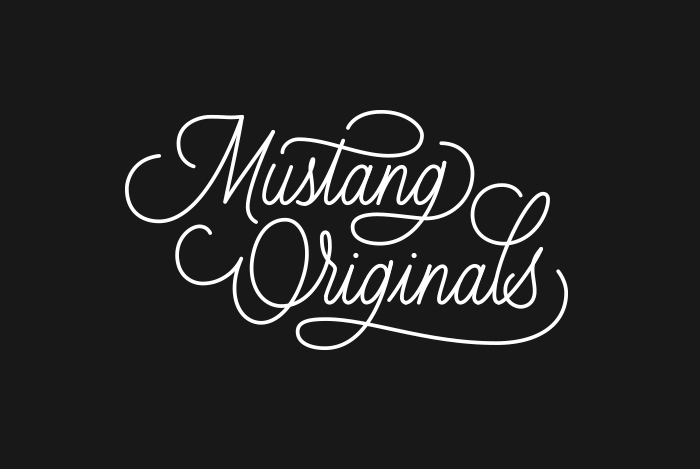 Pixelarte estudio de diseño gráfico en Valencia - Diseño de logotipo para la marca de calzado Mustang