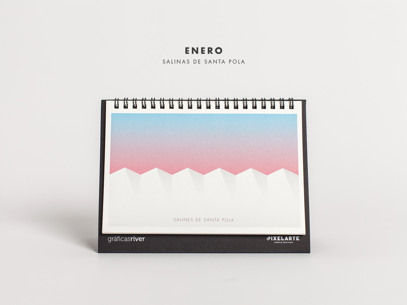 Diseño editorial calendario 2016 Pixelarte - Diseño de ilustración - Parques de la Comunitat Valenciana - Estudio de diseño gráfico Valencia Pixelarte