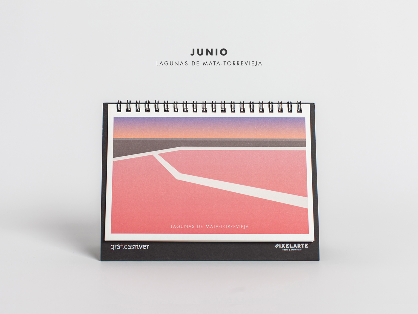 Diseño editorial calendario 2016 Pixelarte - Diseño de ilustración - Parques de la Comunitat Valenciana - Estudio de diseño gráfico Valencia Pixelarte