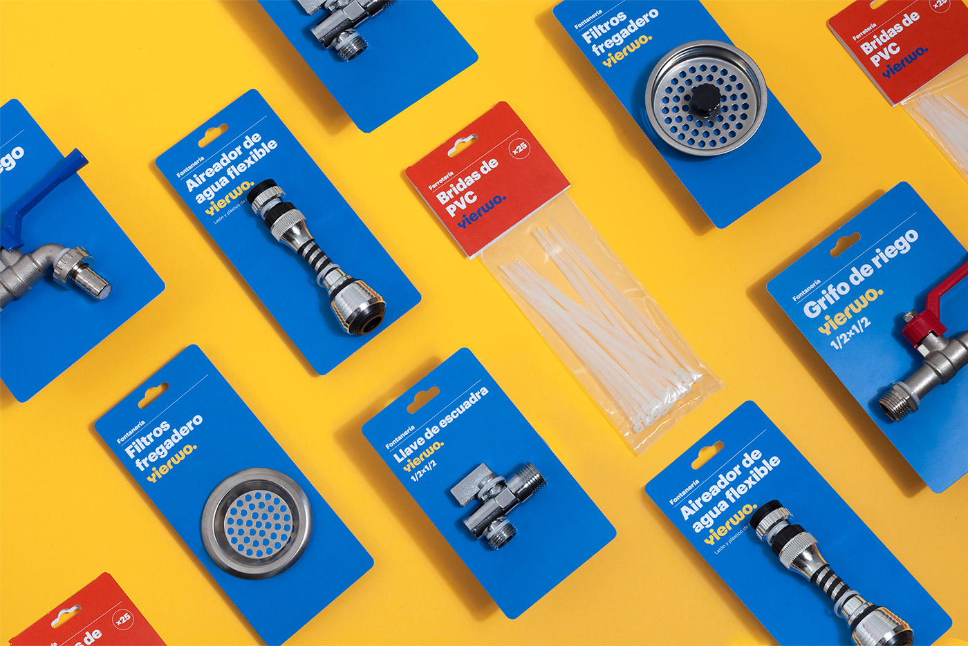 Pixelarte estudio de diseño gráfico - Diseño de packaging de producto para la marca china Yierwo