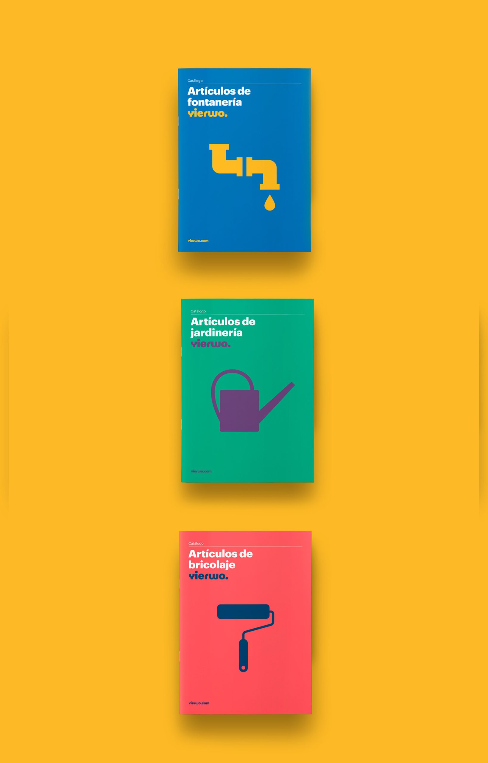 Pixelarte estudio de diseño gráfico - Diseño de catálogo de productos para la marca china Yierwo