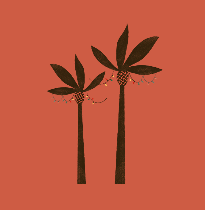 Ayuntamiento de Valencia felicitación Navidad 2016 - Diseño de ilustración - Estudio de diseño en Valencia Pixelarte