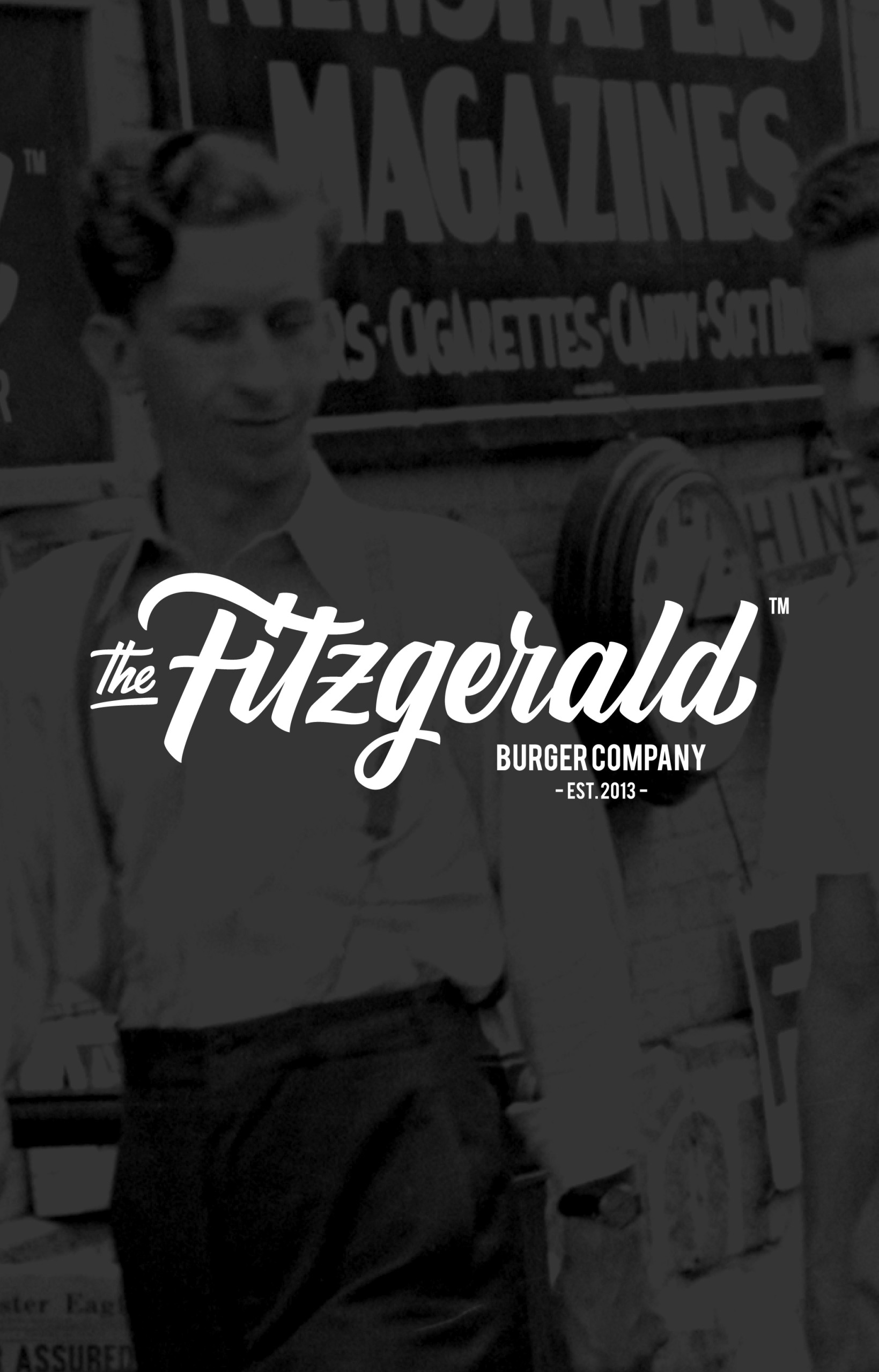 Pixelarte estudio de diseño gráfico - Diseño identidad corporativa para la hamburguesería The Fitzgerald