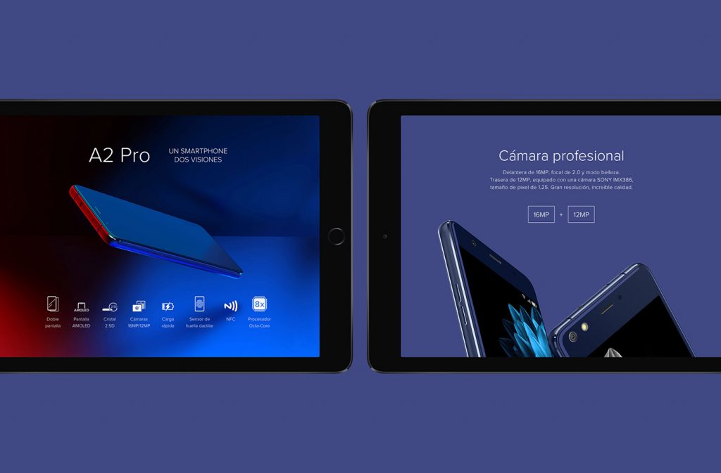Pixelarte estudio de diseño gráfico - Diseño de web para Hisense