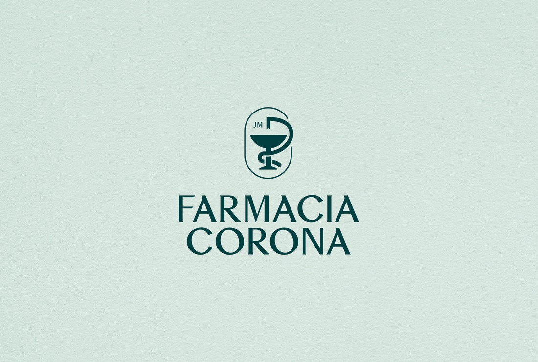 Pixelarte - Estudio de Diseño - Diseño de identidad corporativa para Farmacia Corona en Valencia