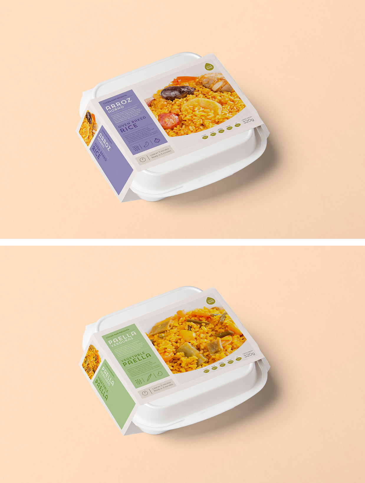 Pixelarte estudio de diseño gráfico - Diseño de packaging alimentario de arroces Gastraval