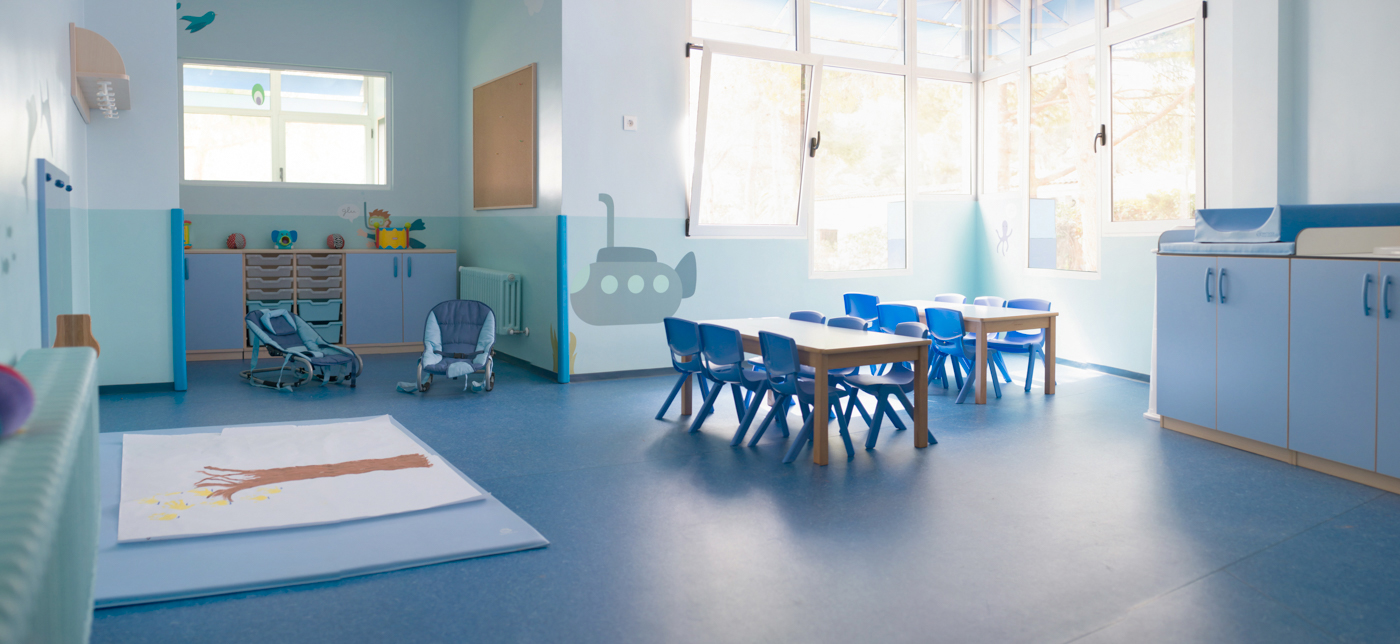 Pixelarte estudio de diseño- Diseño escuela infantil Xicotets - Espacios comerciales