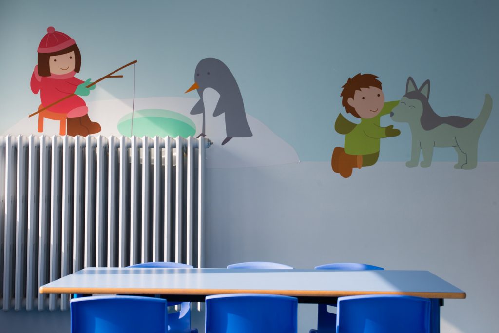 Pixelarte estudio de diseño- Diseño escuela infantil Xicotets - Espacios comerciales