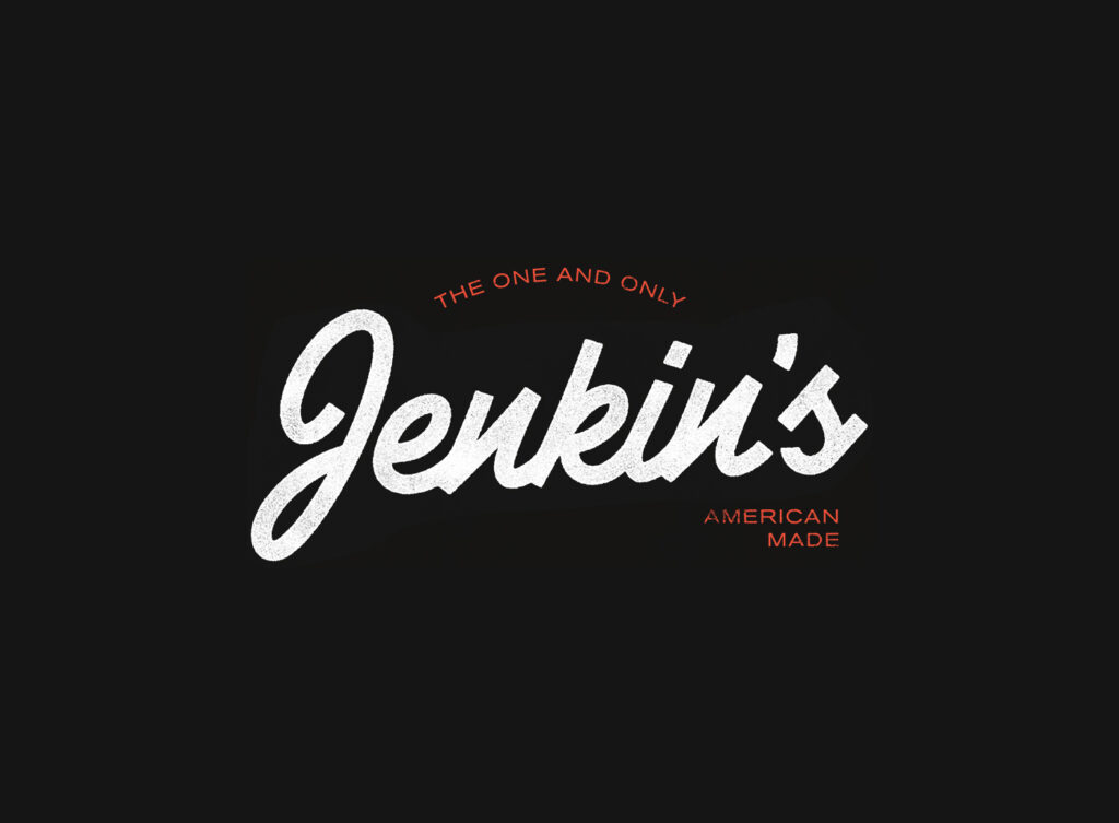 Pixelarte - Estudio de diseño gráfico - Naming y Diseño identidad corporativa Jenkins - Logotipo