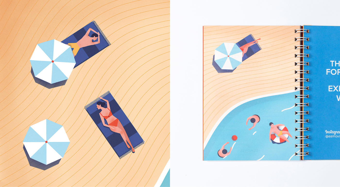 Pixelarte - Estudio de diseño gráfico - Ilustraciones para Esmovia