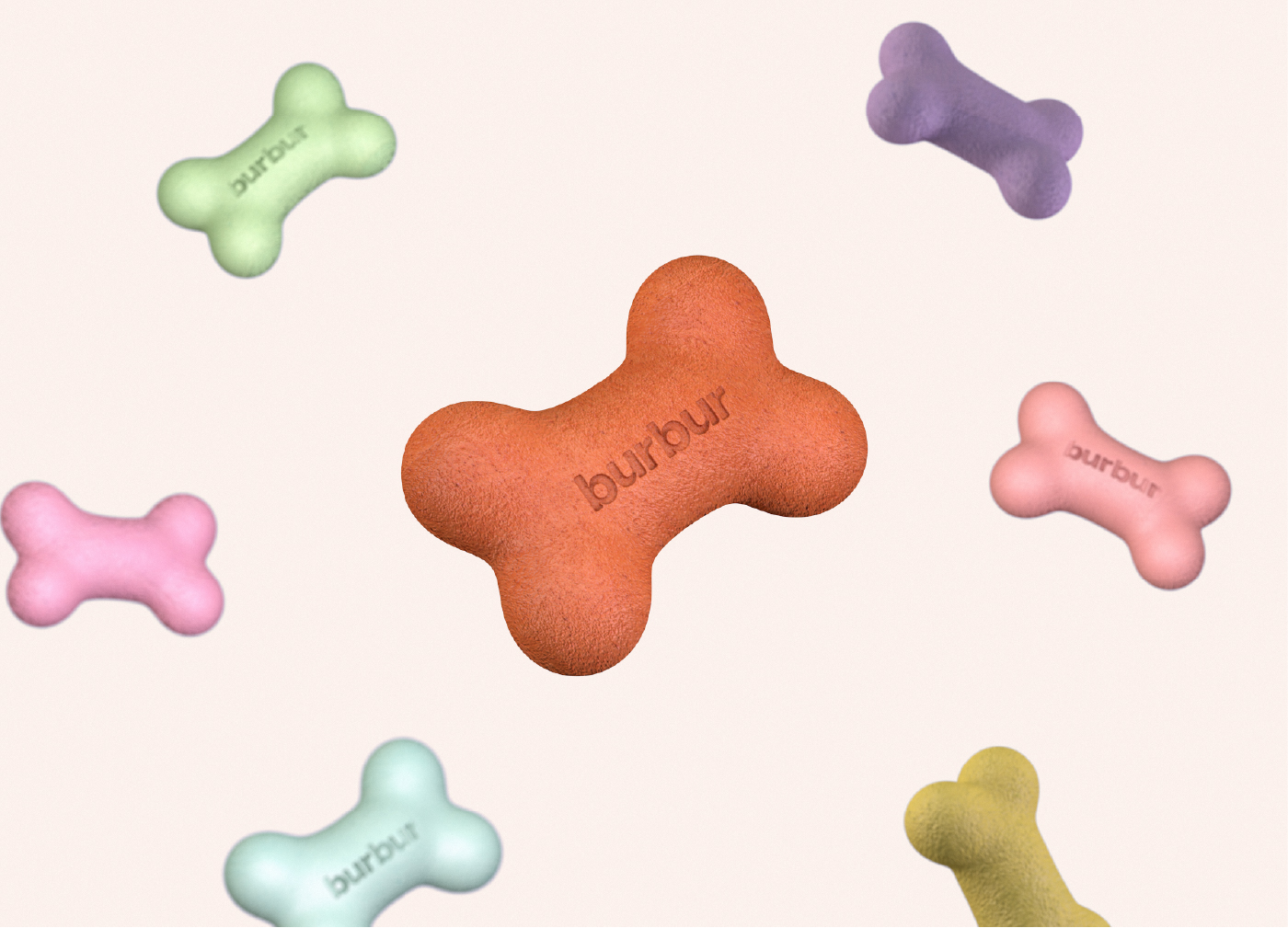 Pixelarte estudio de diseño gráfico- diseño identidad corporativa marca de mascotas Burbur