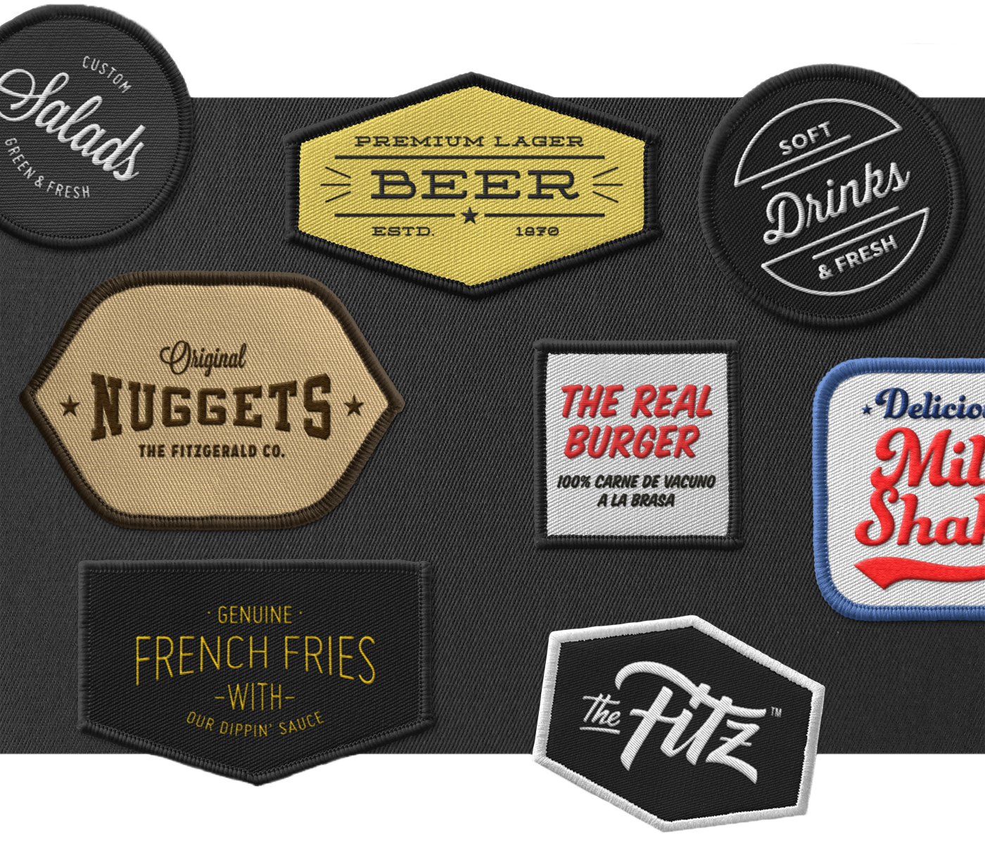 Pixelarte estudio de diseño gráfico - Diseño identidad corporativa para The Fitzgerald