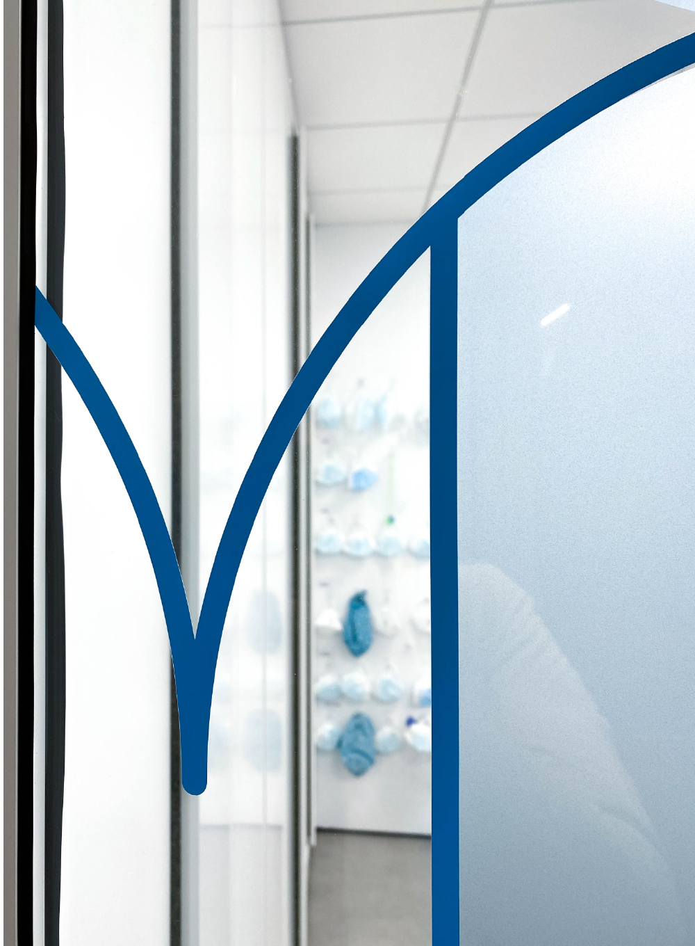 Pixelarte - Estudio de Diseño - Diseño de rotulación interior para Clínica Juan Margarit