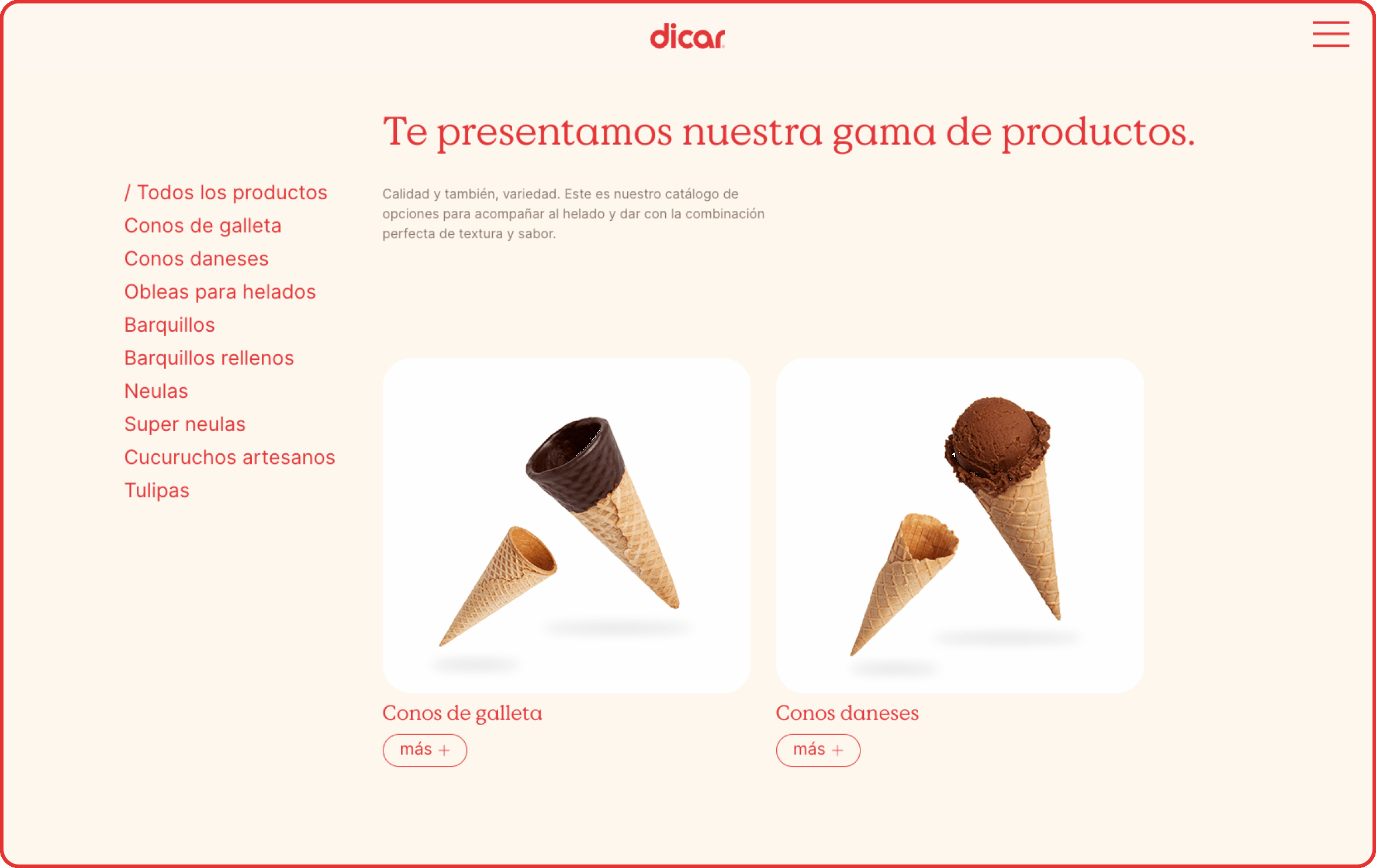 Pixelarte estudio de diseño - Diseño de web corporativa para Dicar