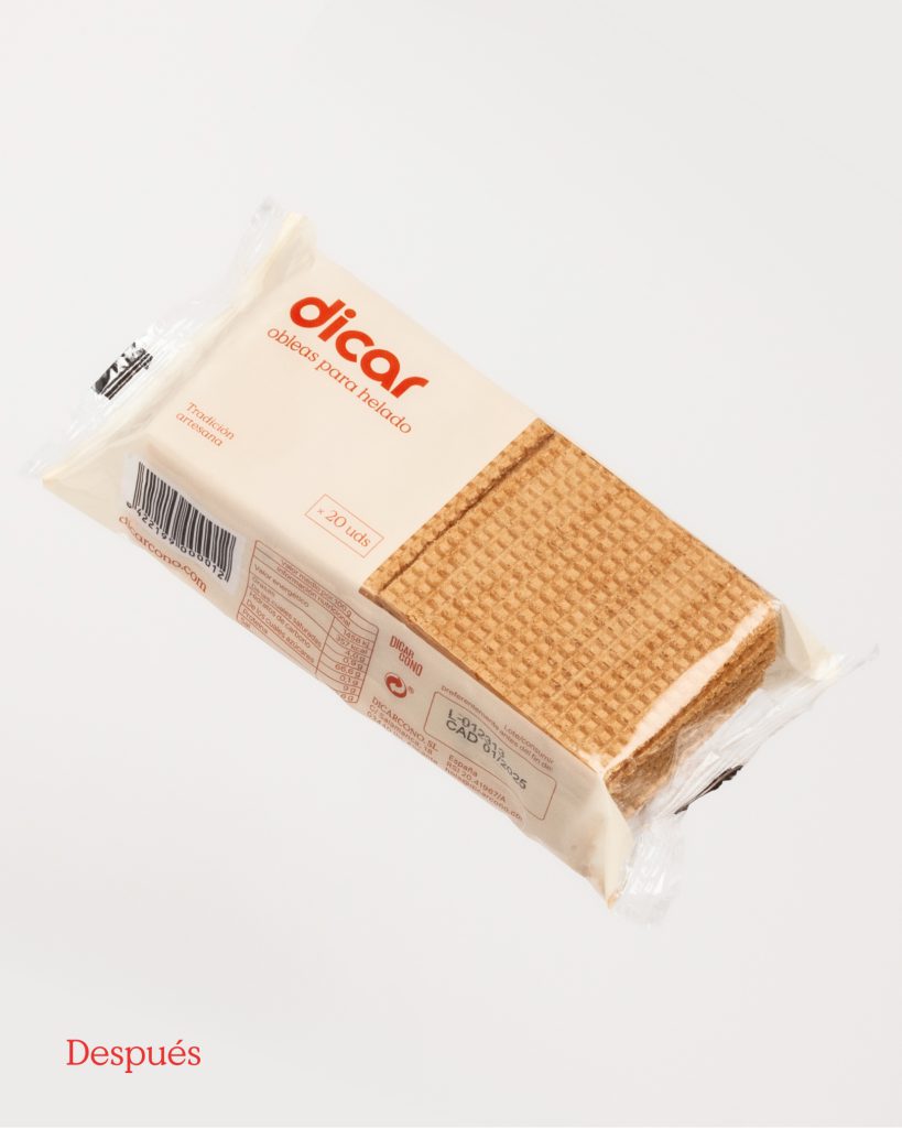 Pixelarte estudio de diseño gráfico - Diseño de packaging alimentario para Dicar