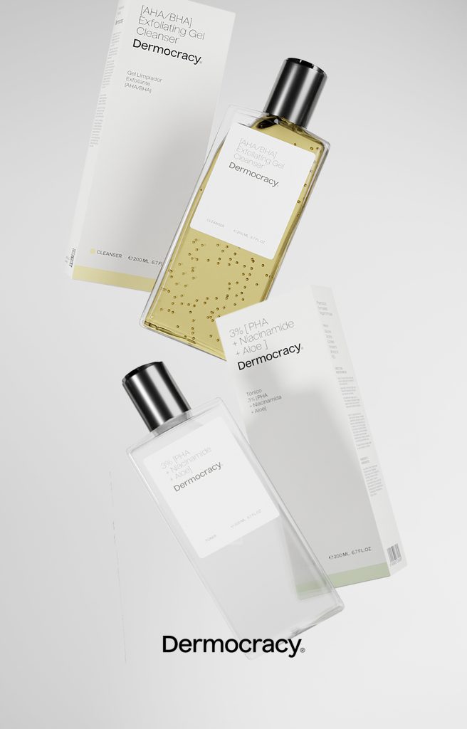 Pixelarte estudio de diseño - Dermocracy-diseño de packaging cosmética