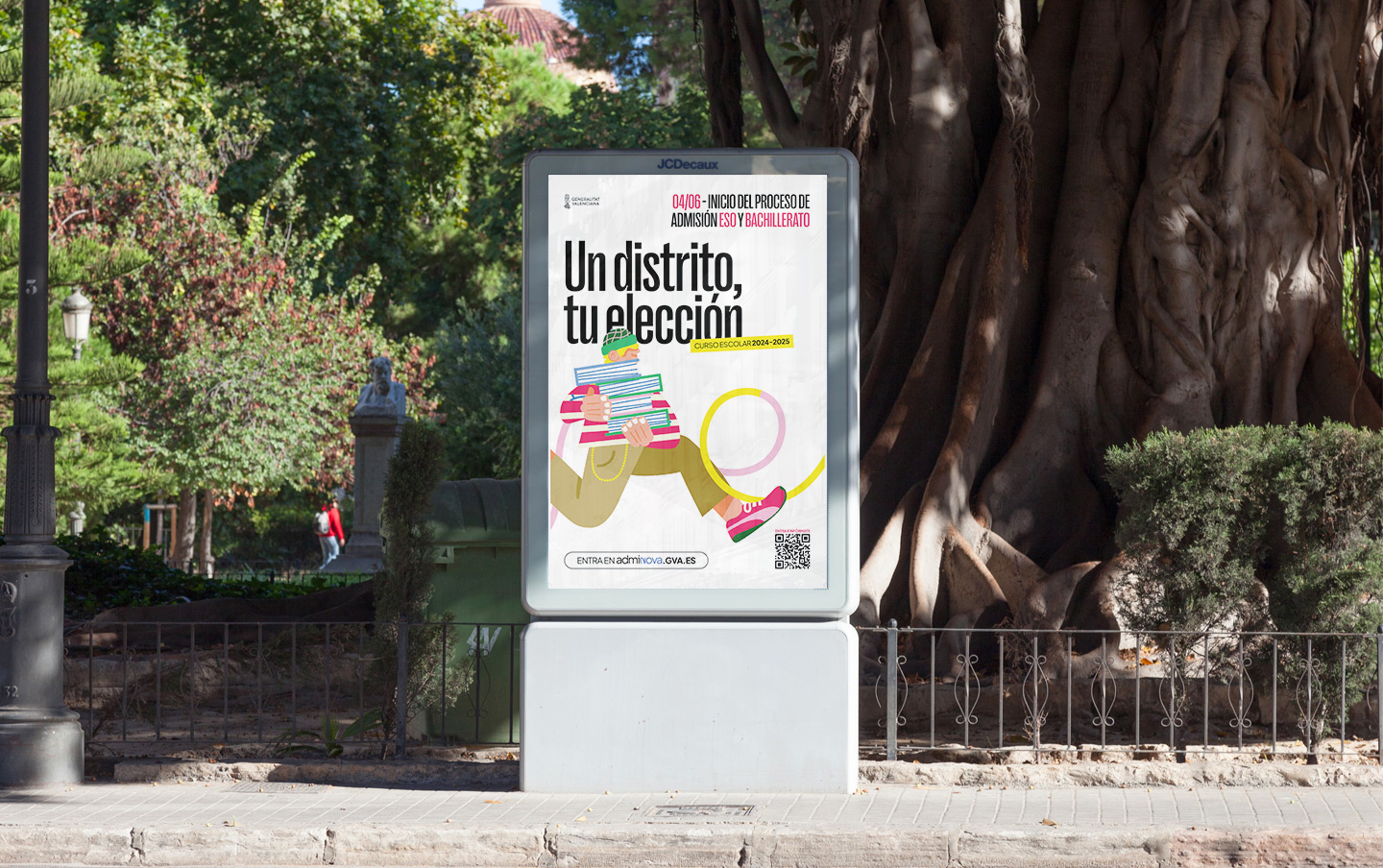 Pixelarte estudio de diseño gráfico - campaña de comunicación para la Consellería de Educación de la Generalitat Valenciana