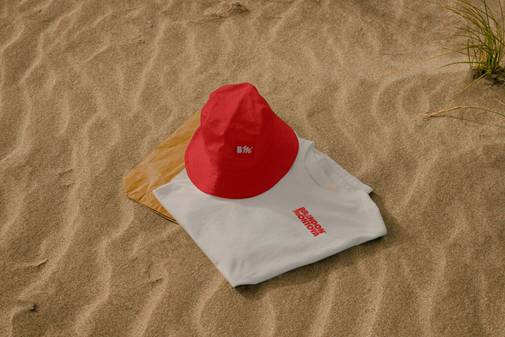 Brandon Montoya Identidad Visual Artista Urbano por Pixelarte. Merchandising