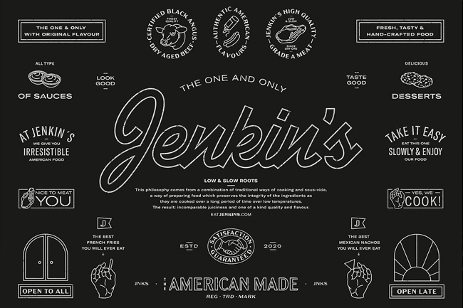 Pixelarte - Estudio de diseño gráfico - Diseño identidad corporativa Jenkins